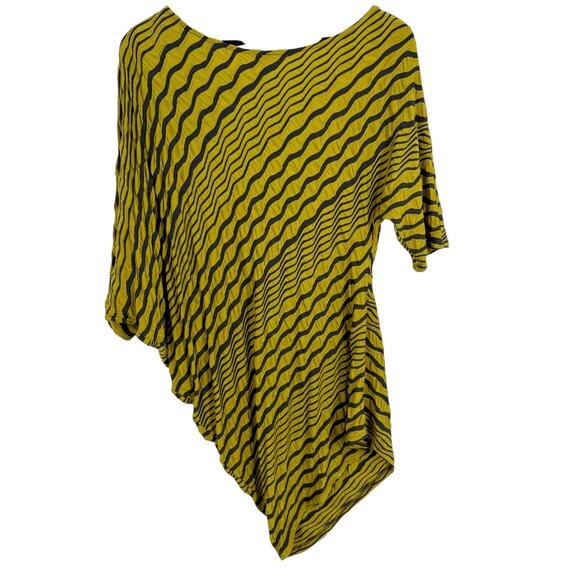 IC by Connie K Womens Sz Medium Artsy Unique Wearable Art Blouse Shirt Top - Picture 7 of 7